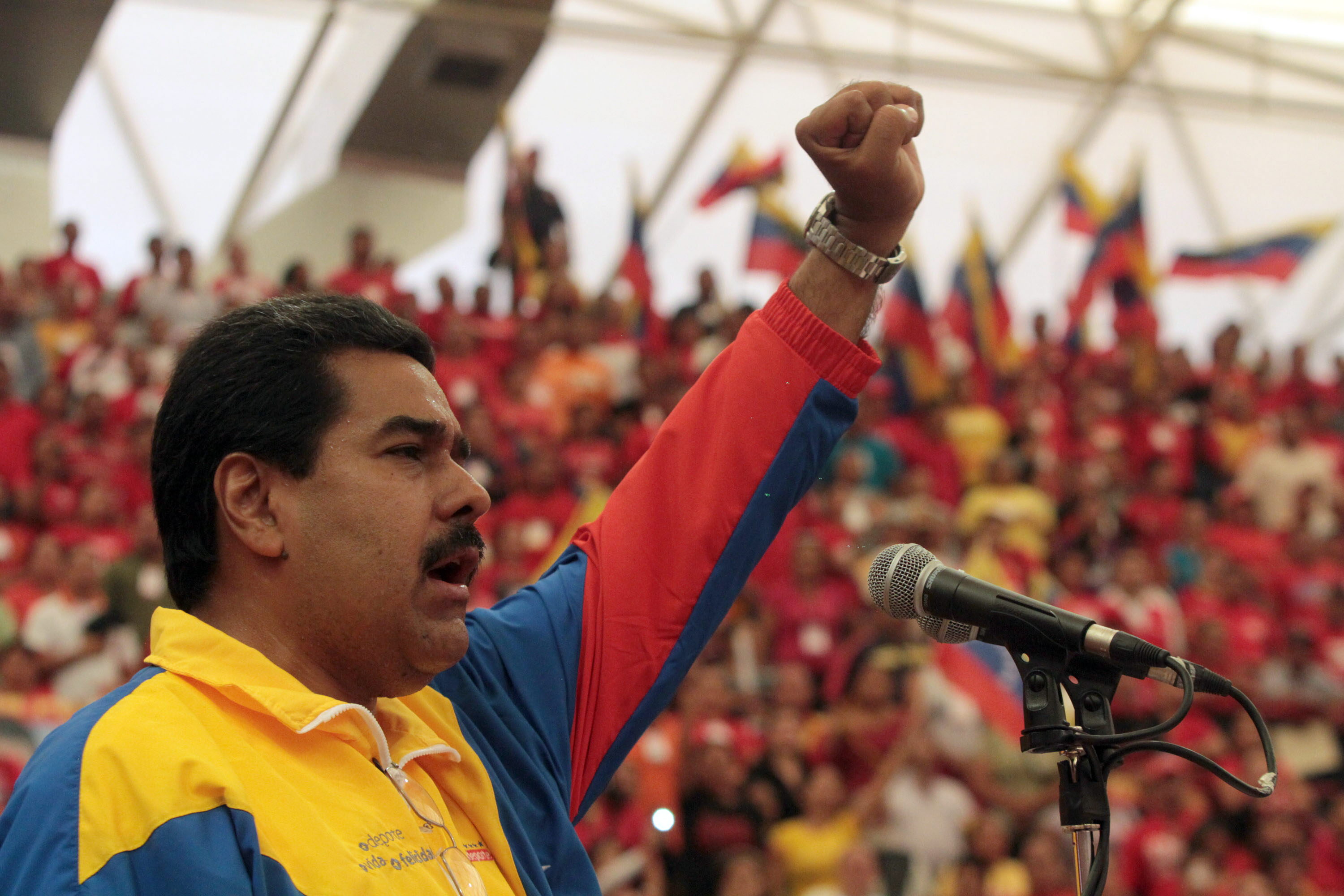 Support the people's government and Bolivarian revolution.