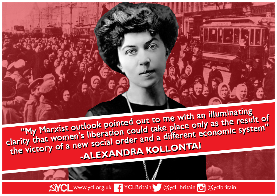 YCL Alexandra Kollontai poster copy copy