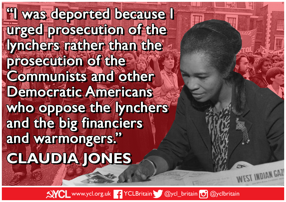 YCL Claudia Jones IWD 2019 poster 1