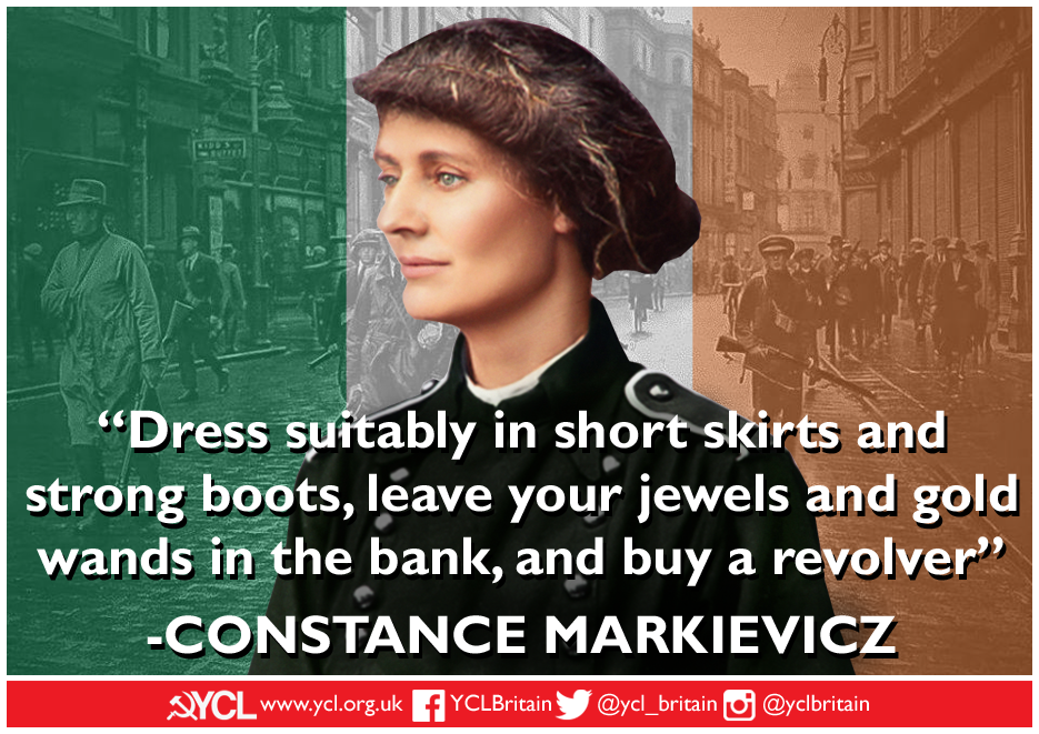 YCL Constance Markievicz IWD 2019 poster copy copy